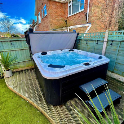 Large Adult Outdoor SPA Bathtub Massage Freestanding Whirlpool Bathtub With Balboa System