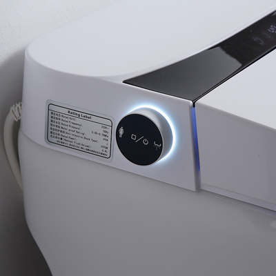 Intelligent Electric Smart Toilet Automatic Flush Tankless Instant Heating ISO